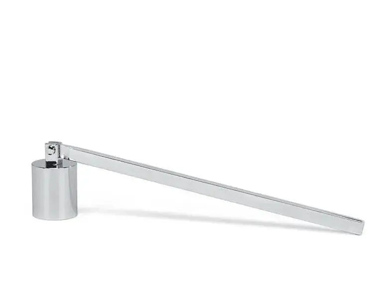 Modern Nickel Candle Snuffer: The 6.5" Flame Tamer Abbott Ziya Blue