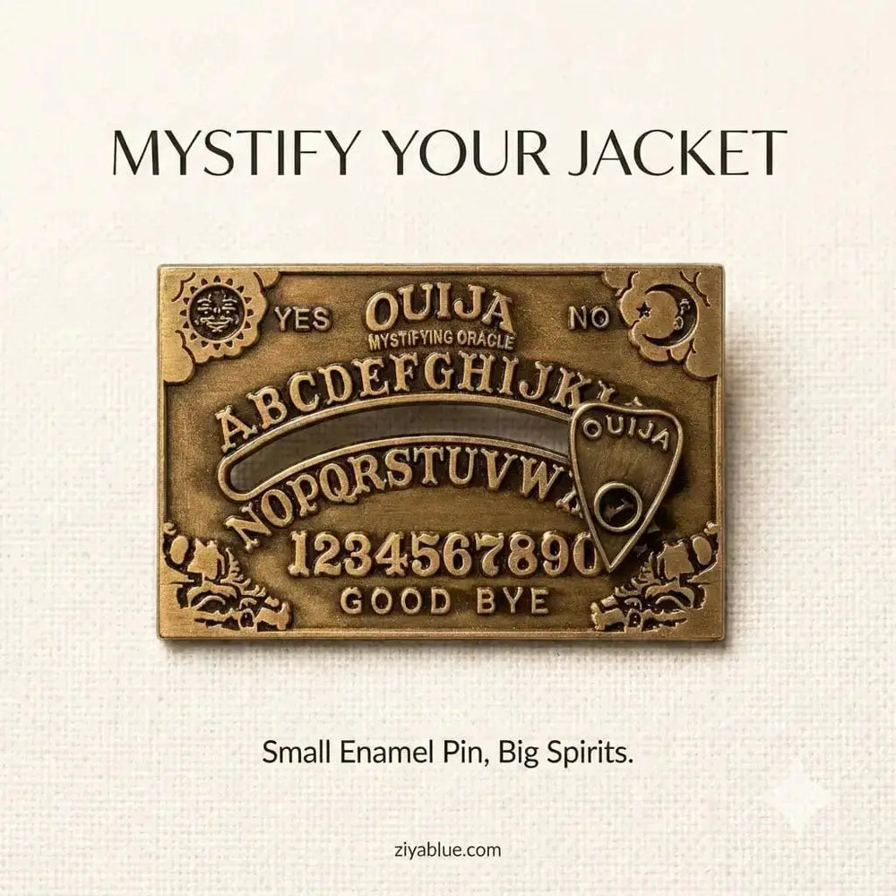 Moveable Ouija Board Pin Ziya Blue Ziya Blue