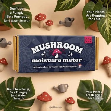 Mushroom Moisture Meter🍄🌿 - Plant Care Tool Bubblegum Stuff Ziya Blue