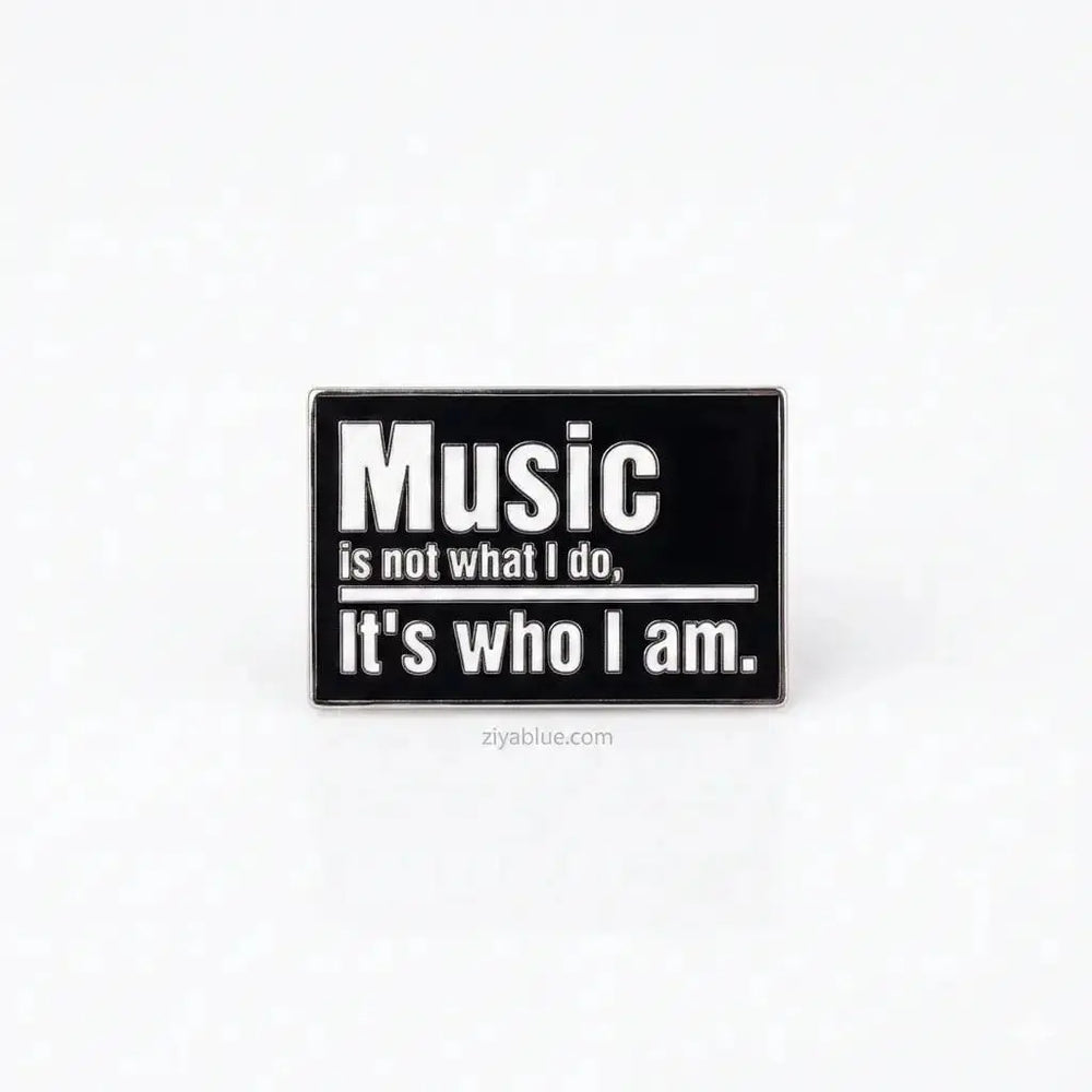 Musician Identity Enamel Pin: More Than Just a Soundtrack 🎸🔥 Ziya Blue Ziya Blue