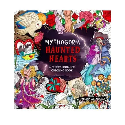 Mythogoria Haunted Hearts Coloring Book Book Depot Ziya Blue