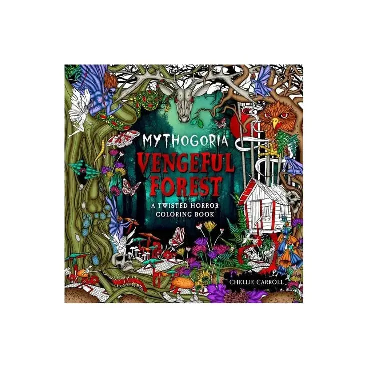 Mythogoria: Vengeful Forest - Color Your Nightmares Book Depot Ziya Blue