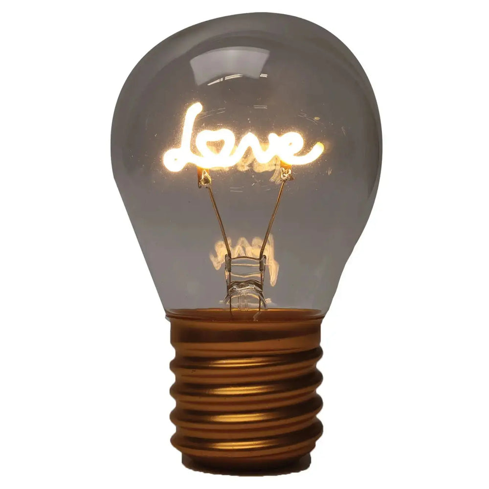 Neon Filament LED Bulb Streamline Ziya Blue