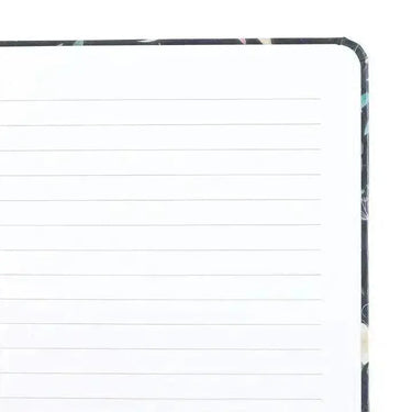 Night Flight Owl Journal | A5 Gold Foil Mystical Notebook Something Different Ziya Blue