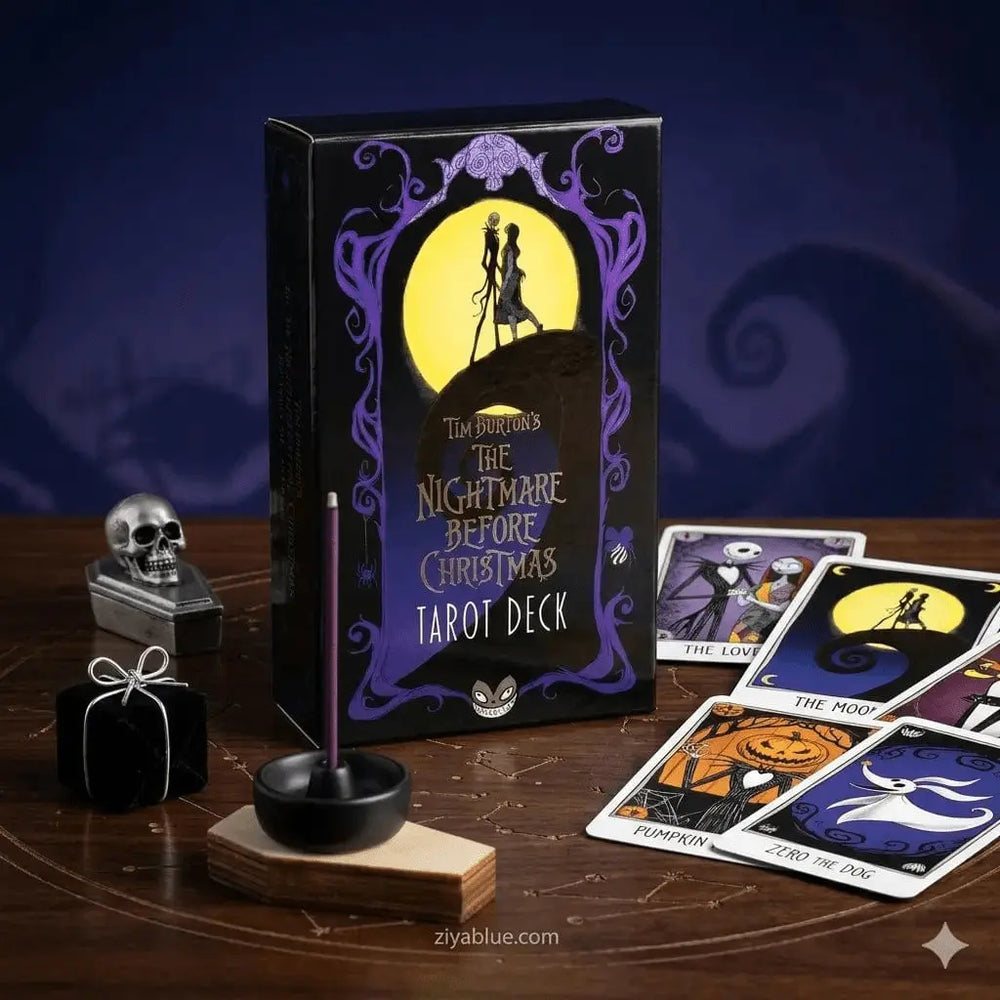 Nightmare Before Christmas Tarot: Mini Edition Deck Ziya Blue Ziya Blue