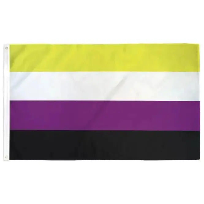 Nonbinary Pride Flag – Celebrate Your Spectrum Flags For Good Ziya Blue