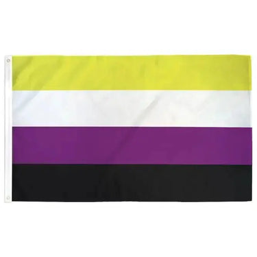Nonbinary Pride Flag – Celebrate Your Spectrum Flags For Good Ziya Blue