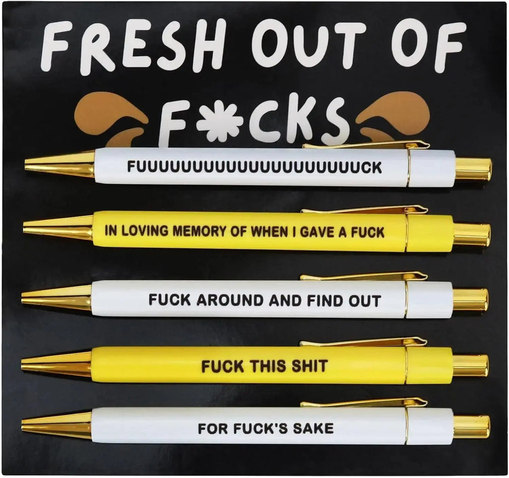Novelty Pen Set: The "Say It With Ink" Collection Ziya Blue Ziya Blue