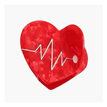 Nurse Heart Hair Claw - The Beat of Your Style Ziya Blue Ziya Blue