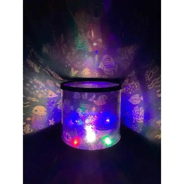 Ocean Light Projector: Marine Magic LED Display Streamline Ziya Blue