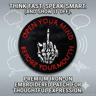 Open Your Mind Patch  Ziya Blue