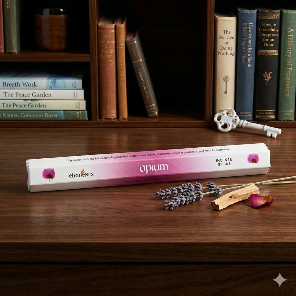 Opium Incense Sticks: Premium Scents  Ziya Blue
