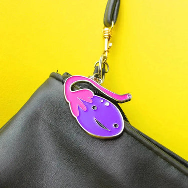 Ovary Keychain: Funny Anatomical Charm Ziya Blue Ziya Blue