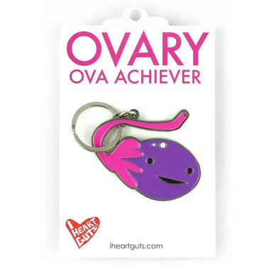 Ovary Keychain: Funny Anatomical Charm Ziya Blue Ziya Blue