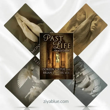 Past Life Oracle | 44-Card Mini Soul Journey Deck Ziya Blue Ziya Blue