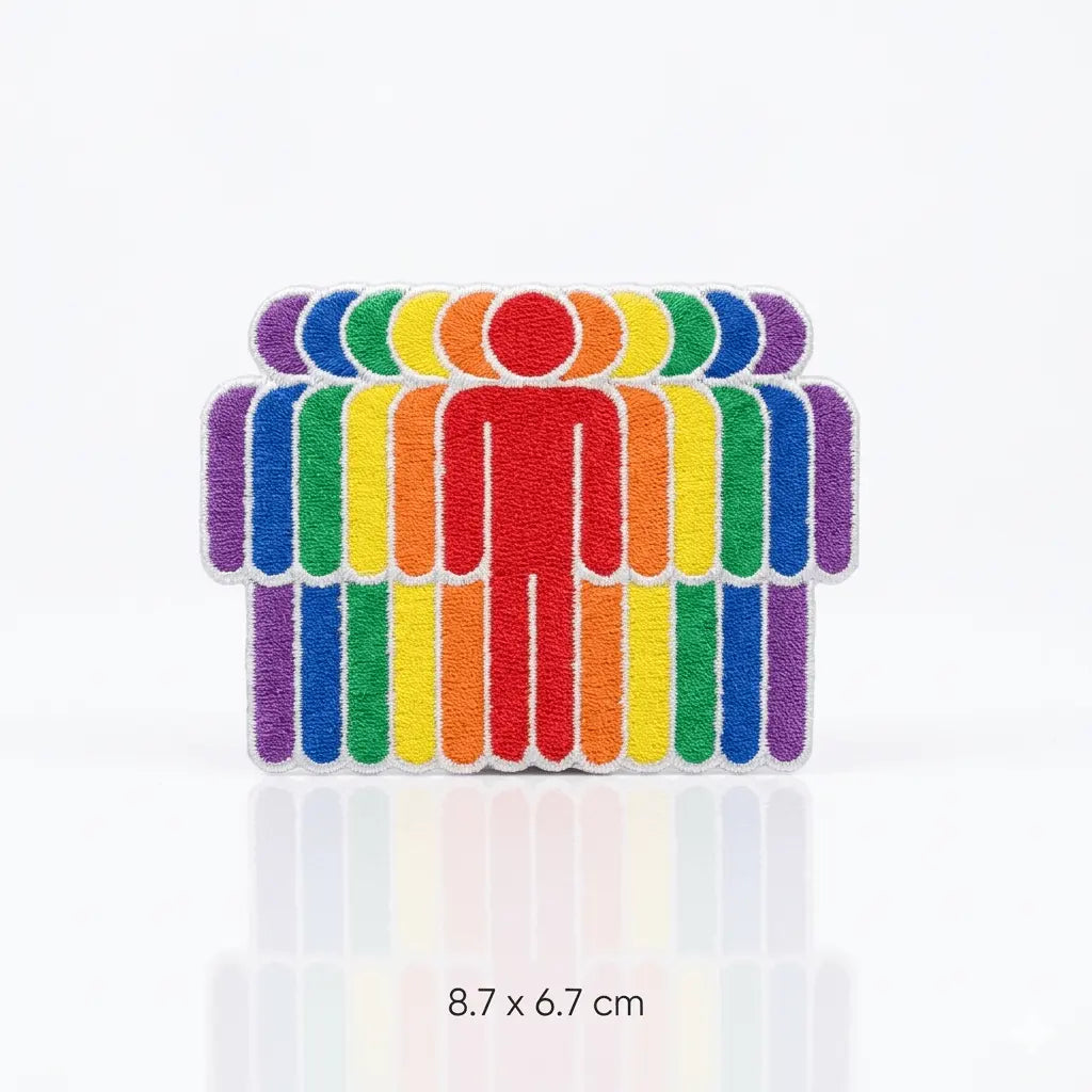 Patch - Rainbow - Pride Tribe  Ziya Blue