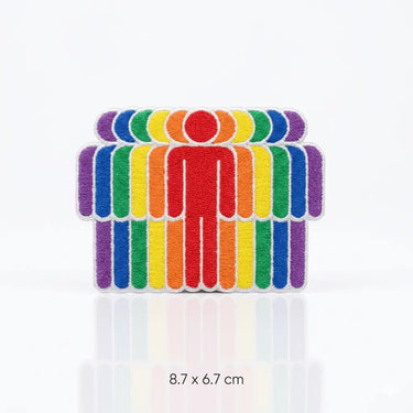Patch - Rainbow - Pride Tribe  Ziya Blue