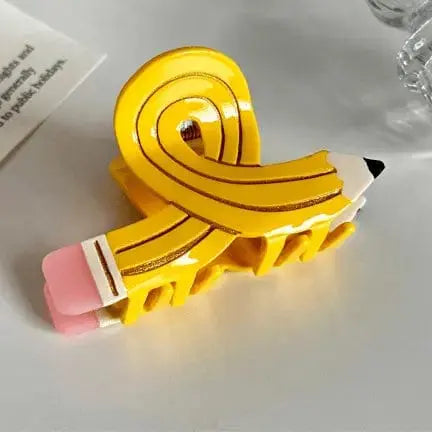 Pencil Hair Claw- Teacher Gift Ziya Blue Ziya Blue