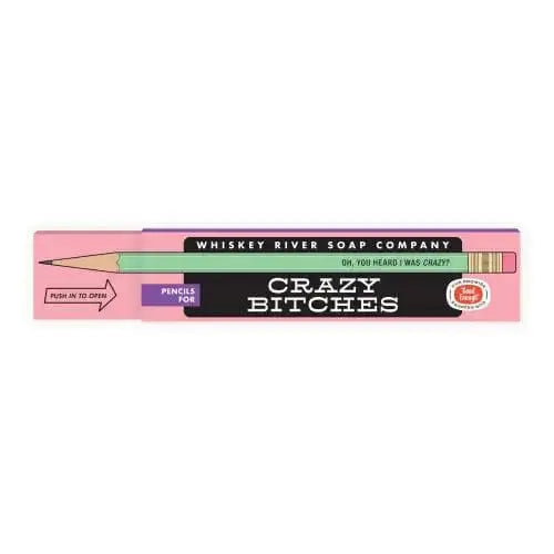 Pencils For Crazy Bitches Whiskey River Ziya Blue