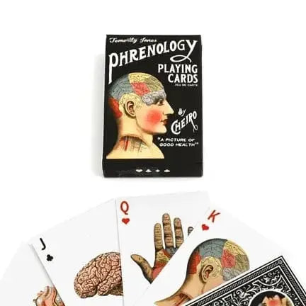 Phrenology Playing Cards: The Vintage Palmistry Deck Ziya Blue Ziya Blue