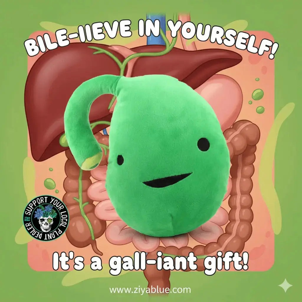 Pineal Gland Plush | "Sleep On It" Anatomy Toy Faire Ziya Blue