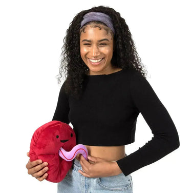 Placenta Plushie | Baby's First Roommate Stuffed Toy I Heart Guts Ziya Blue