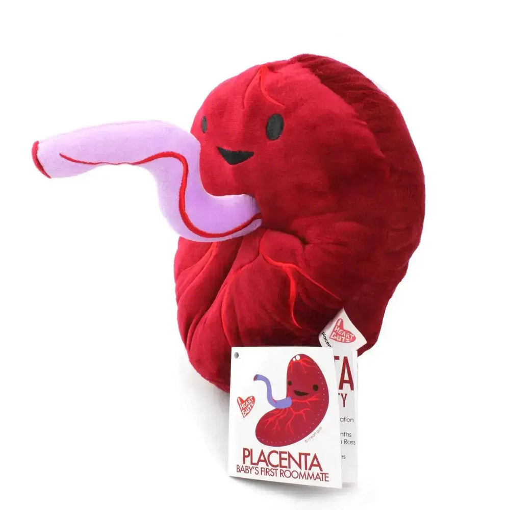 Placenta Plushie | Baby's First Roommate Stuffed Toy I Heart Guts Ziya Blue