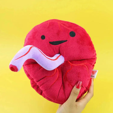 Placenta Plushie | Baby's First Roommate Stuffed Toy I Heart Guts Ziya Blue
