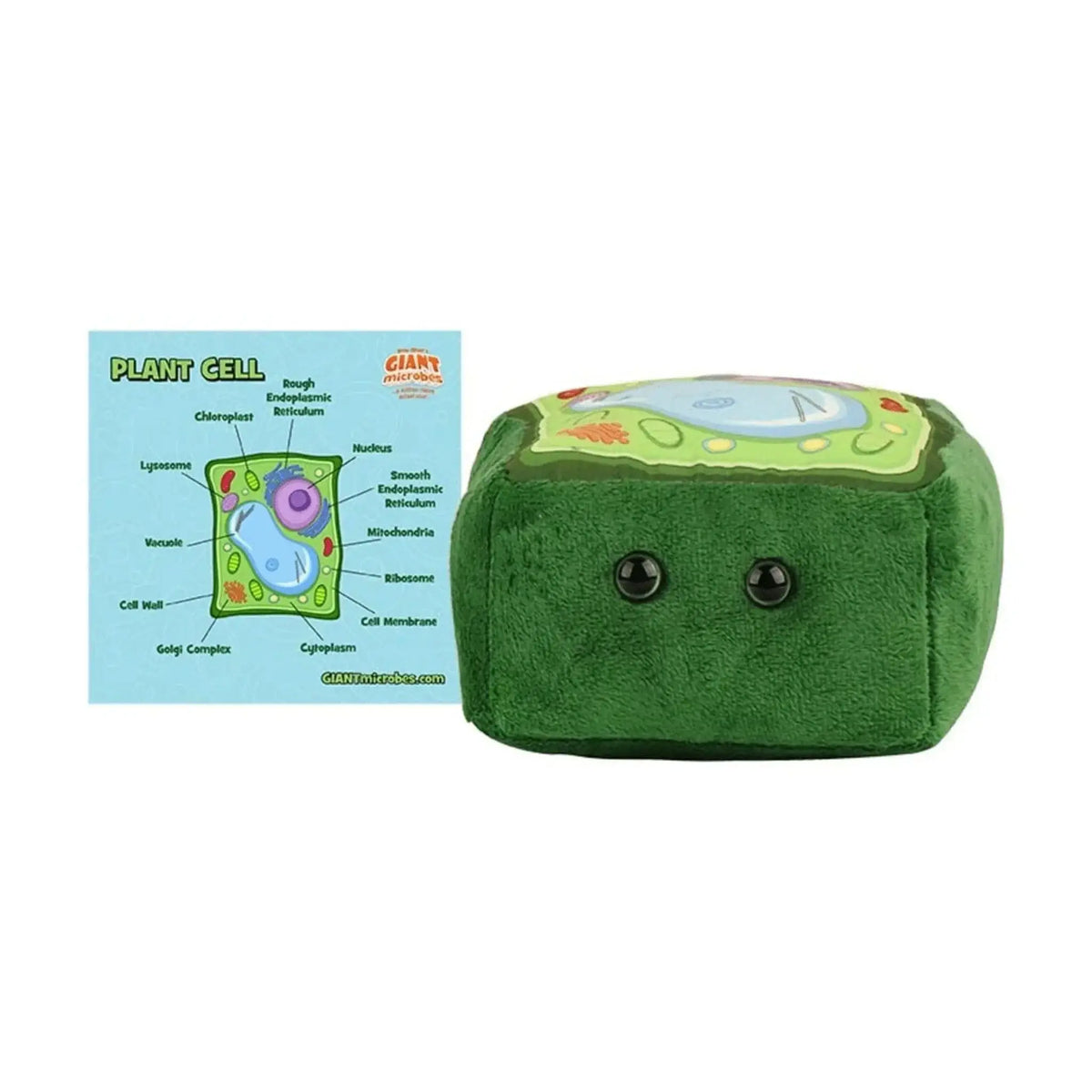 Plant Cell Plush: The Photosynthesis Pro 🌿🔬 Giant Microbes Ziya Blue