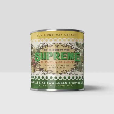 Plant Parent 16oz Candle: The "Supreme Botanist" Tribute 🌿🕯️ scents of accompliments Ziya Blue