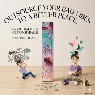 Positive Vibes Masala Incense | Soul Sticks  Ziya Blue