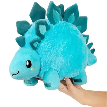 Prehistoric 11-Inch Mini Squishable Stegosaurus Plush Squishables Ziya Blue