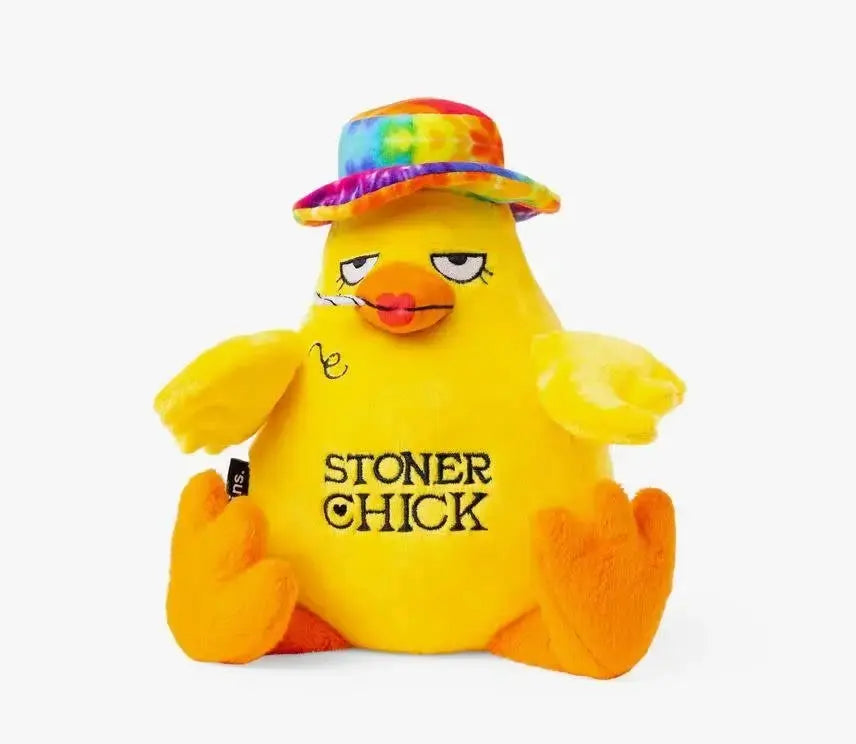 Punchkins Stoner Chick Plush | 5" Weighted Smoking Buddy - Ziya Blue
