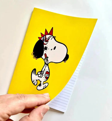 Punk Rock Notebook A5  Ziya Blue