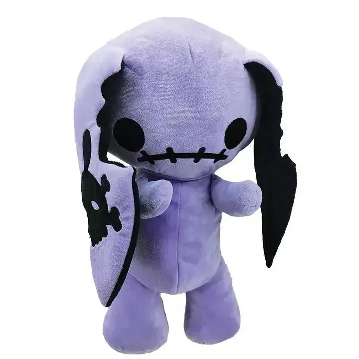 Purple Naughty Bunny Stuffed Backpack | Spookyville Critters COMECO INC Ziya Blue