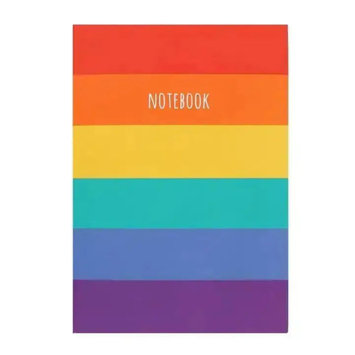 Rainbow A5 Notebook – Colorful Dopamine Stationery  Ziya Blue