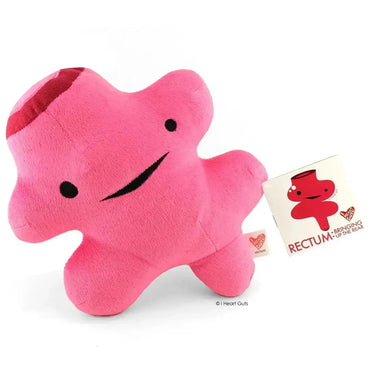 Rectum Plushie | Bringing Up The Rear Surgery Pillow I Heart Guts Ziya Blue