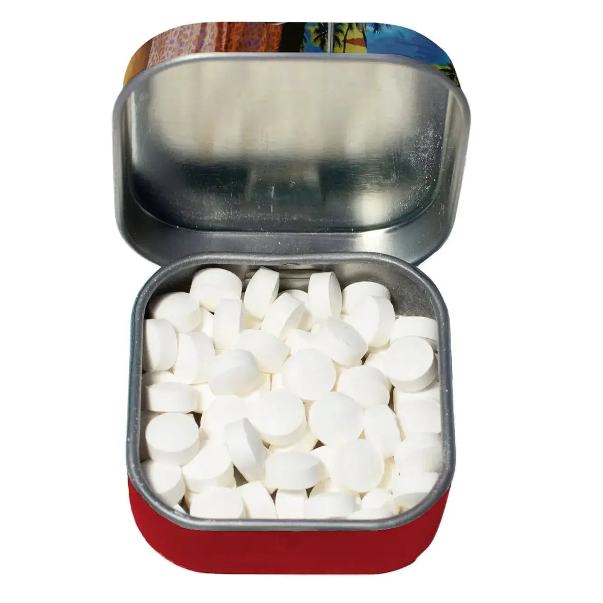 Retire-mints: Peppermint Retirement Gift Tin Faire Ziya Blue