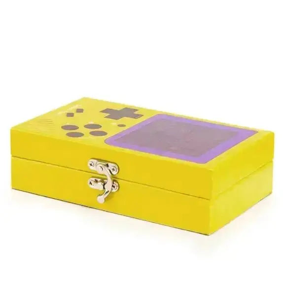 Retro Game Console Tin  (18cm) McGowan & Rutherford Ltd Ziya Blue