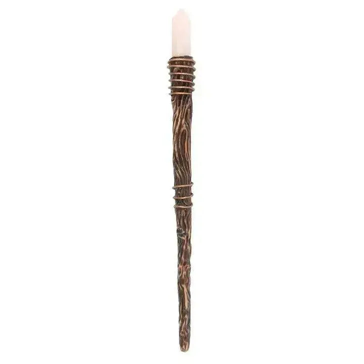 Rose Quartz Crystal Wand – The "Thin Romance" Heart Healer Something Different Ziya Blue