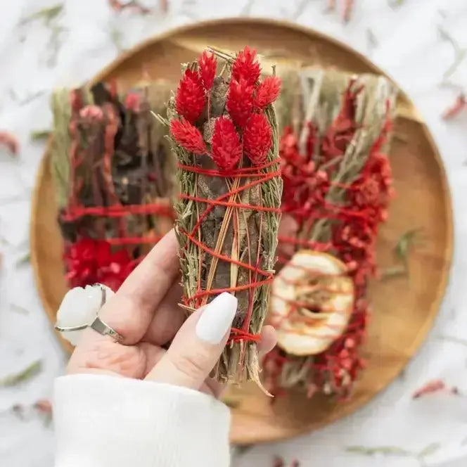 Rosemary Smudge Stick | 6" Yerba Santa Bad Vibe Evictor Something Different Ziya Blue