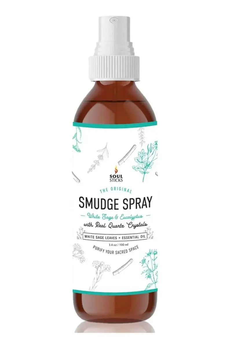 Sage Eucalyptus Smudge Spray Designs by Deekay Inc. Ziya Blue