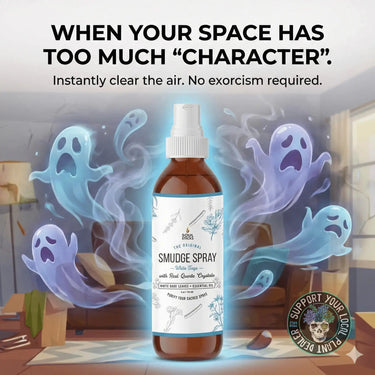 Sage Eucalyptus Smudge Spray Designs by Deekay Inc. Ziya Blue