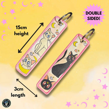 Sailor Moon Anime Keychain: Anime Gift Ziya Blue Ziya Blue