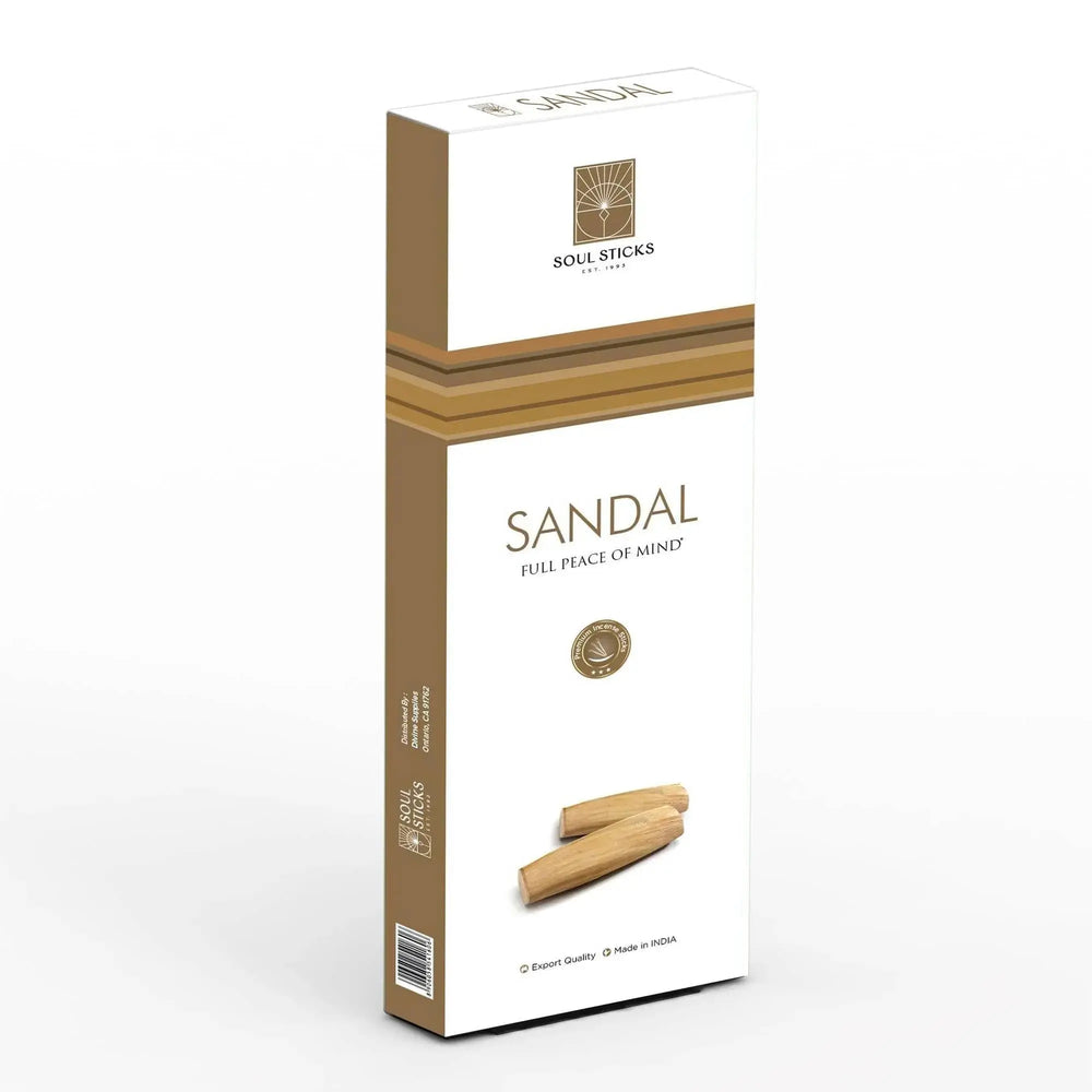Sandalwood Premium Series Incense: 90g Artisanal Bulk Pack Designs by Deekay Inc. Ziya Blue