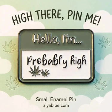 Sassy Name Tag Pin - Pin Your Mood Collection Ziya Blue Ziya Blue