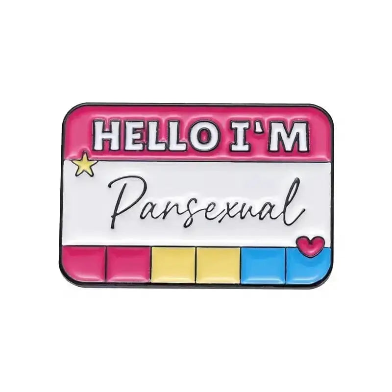 Sassy Name Tag Pin - Pin Your Mood Collection Ziya Blue Ziya Blue