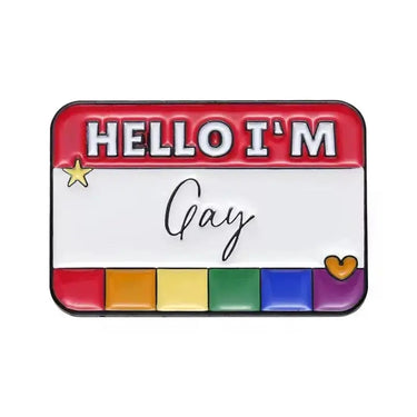 Sassy Name Tag Pin - Pin Your Mood Collection Ziya Blue Ziya Blue