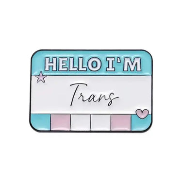 Sassy Name Tag Pin - Pin Your Mood Collection Ziya Blue Ziya Blue