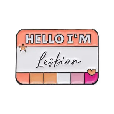 Sassy Name Tag Pin - Pin Your Mood Collection Ziya Blue Ziya Blue